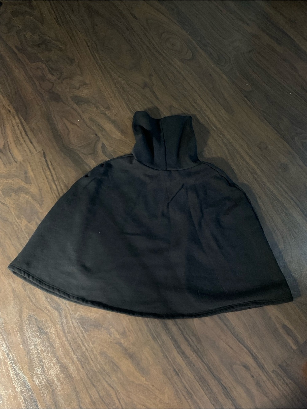 Black Turtleneck Capelet